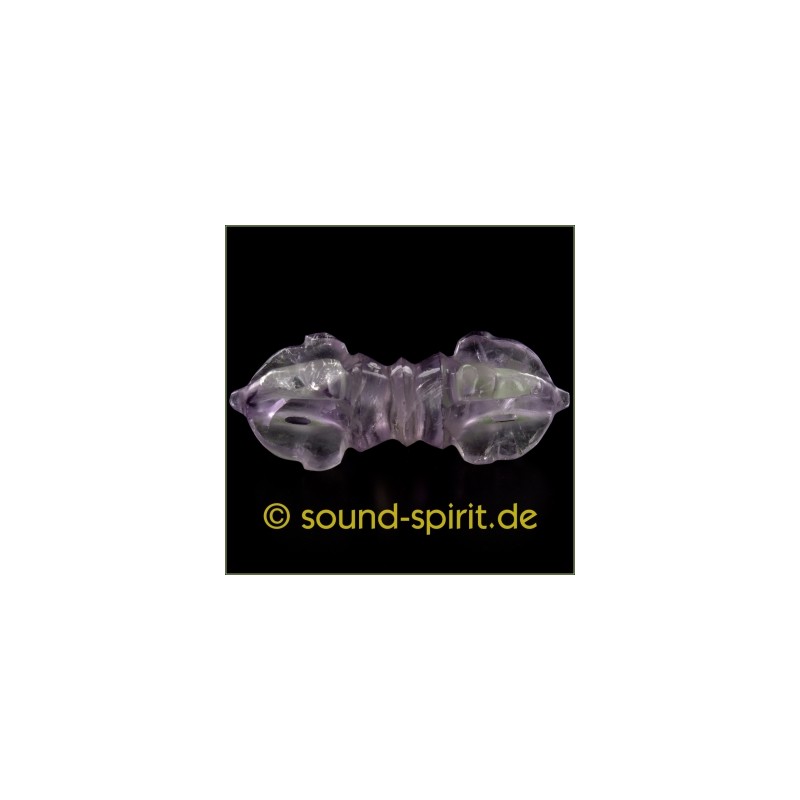 Dorje Amethyst, 49,2 gr., ca. 7,9 cm x 2,0 cm Sound und Spirit DO-AM-7,9-49,2