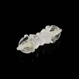 Dorje Bergkristall, einfache Qualität,38,5 g, ca. 7,5 x 2 cm Abaton Vibra DO-BE-E-38,5