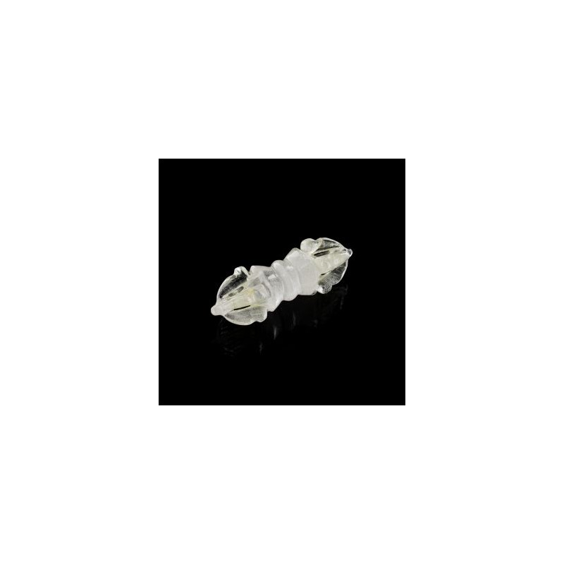 Dorje Bergkristall, einfache Qualität,38,5 g, ca. 7,5 x 2 cm Abaton Vibra DO-BE-E-38,5