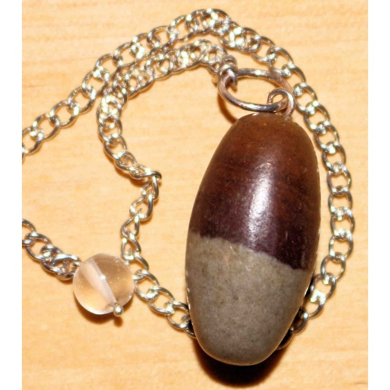 Pendel Shiva-Lingam mit Silberkette Zen Manufaktur ESPZM1 Pendel Shiva-Lingam mit Silberkette Zen Manufaktur ESPZM1