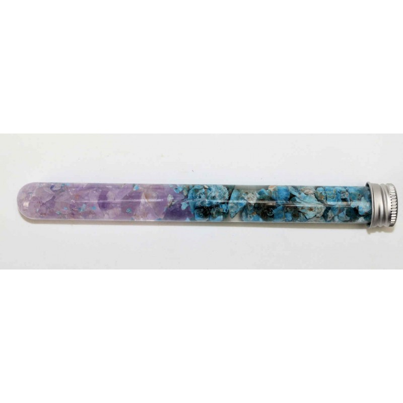 Edelsteinwasser Amethyst Apatit- Aufbau Tube ZM Wassersteine Energetisierung Wasserstein mischung Zen Manufaktur ESWGMZM1 Edelsteinwasser Amethyst Apatit- Aufbau Tube ZM Wassersteine Energetisierung Wasserstein mischung Zen Manufaktur ESWGMZM1