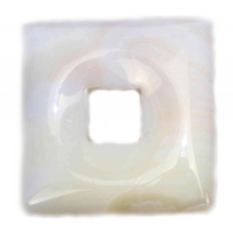 Quadratischer Donut aus Edelstein mit quadratischem loch Viereck-Donut 30mm Glücksstein Zen Manufaktur ATAGZM2 Quadratischer Donut aus Edelstein mit quadratischem loch Viereck-Donut 30mm Glücksstein Zen Manufaktur ATAGZM2