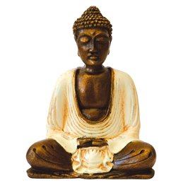 "Buddha meditierend" Resin 15cm