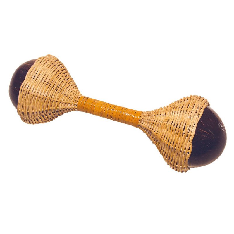 "Shaker" Rattan mit Kokosnuss 12x30cm "Shaker" Rattan mit Kokosnuss 12x30cm