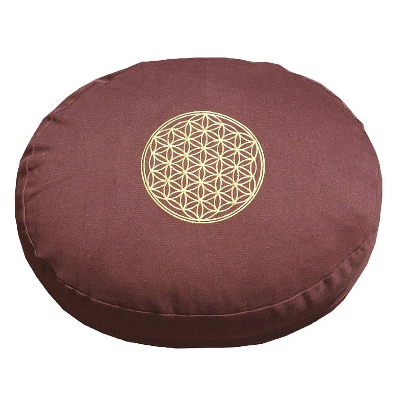 Meditationskissen mit Inlet "BDL" Baumwolle(80%), Polyester(20%) braun Meditationskissen mit Inlet "BDL" Baumwolle(80%), Polyester(20%) braun