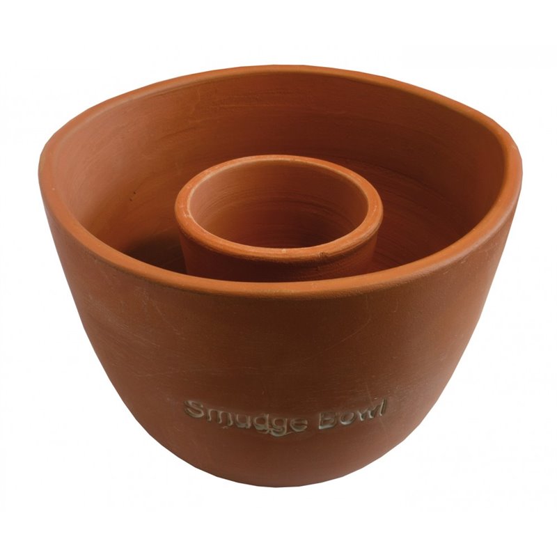 Räuchergefäß "Smudge-Bowl" gross Keramik natur