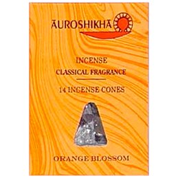 Auroshikha Räucherkegel "Orange Blossom"