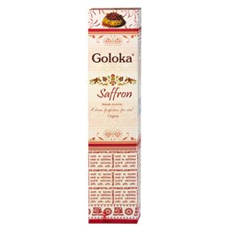Goloka Incense "Saffron" 15gr.