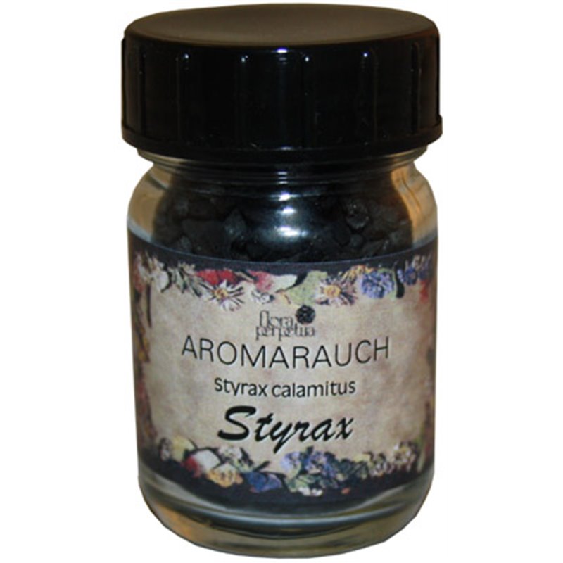 Räucherstoff Styrax 50ml Glas Räucherstoff Styrax 50ml Glas