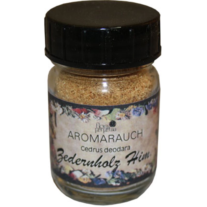 Räucherstoff Zedernholz Himalaya 50ml Glas Räucherstoff Zedernholz Himalaya 50ml Glas